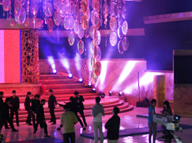 Rehearsal lighting effect